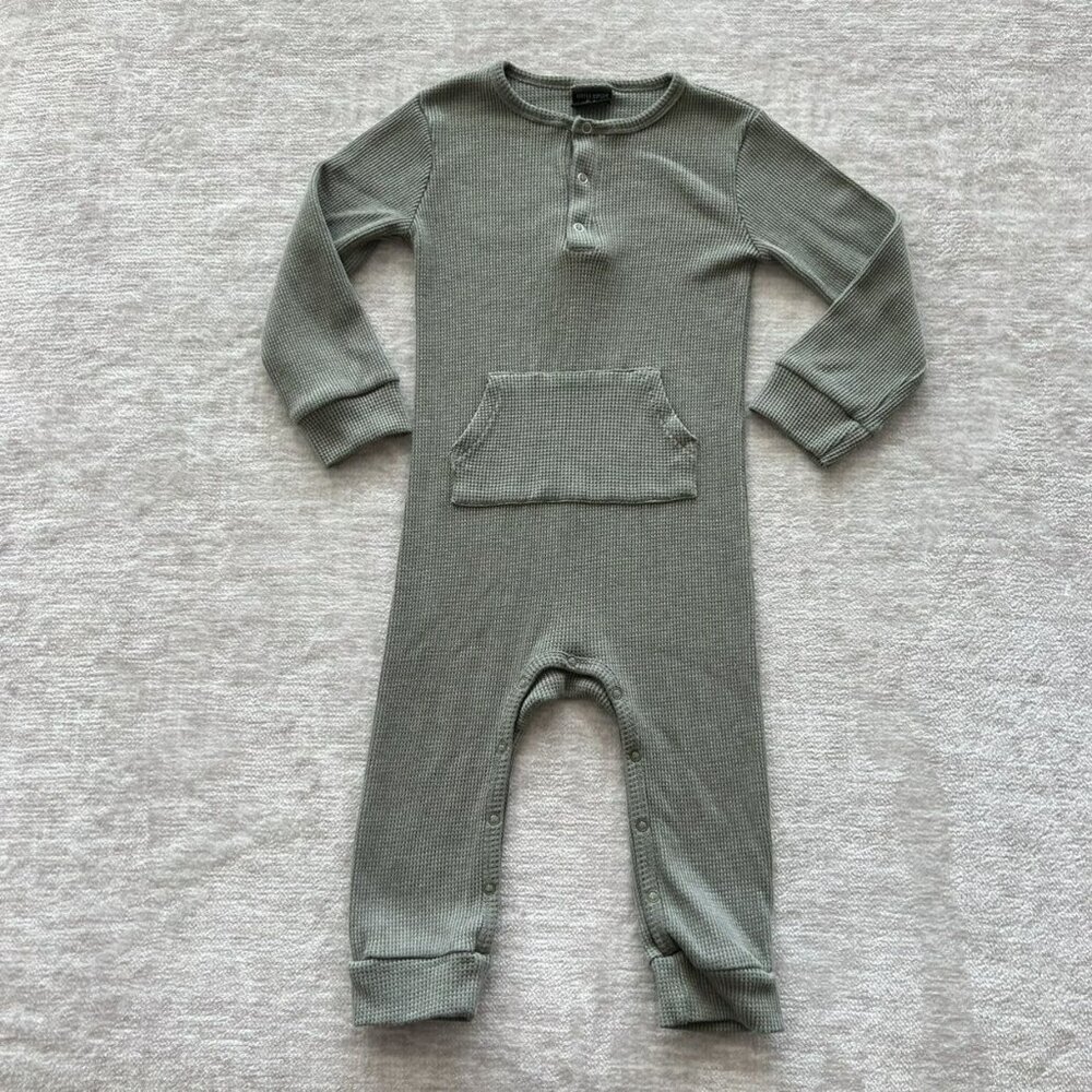 2-3T Little Bipsy Waffle Romper
